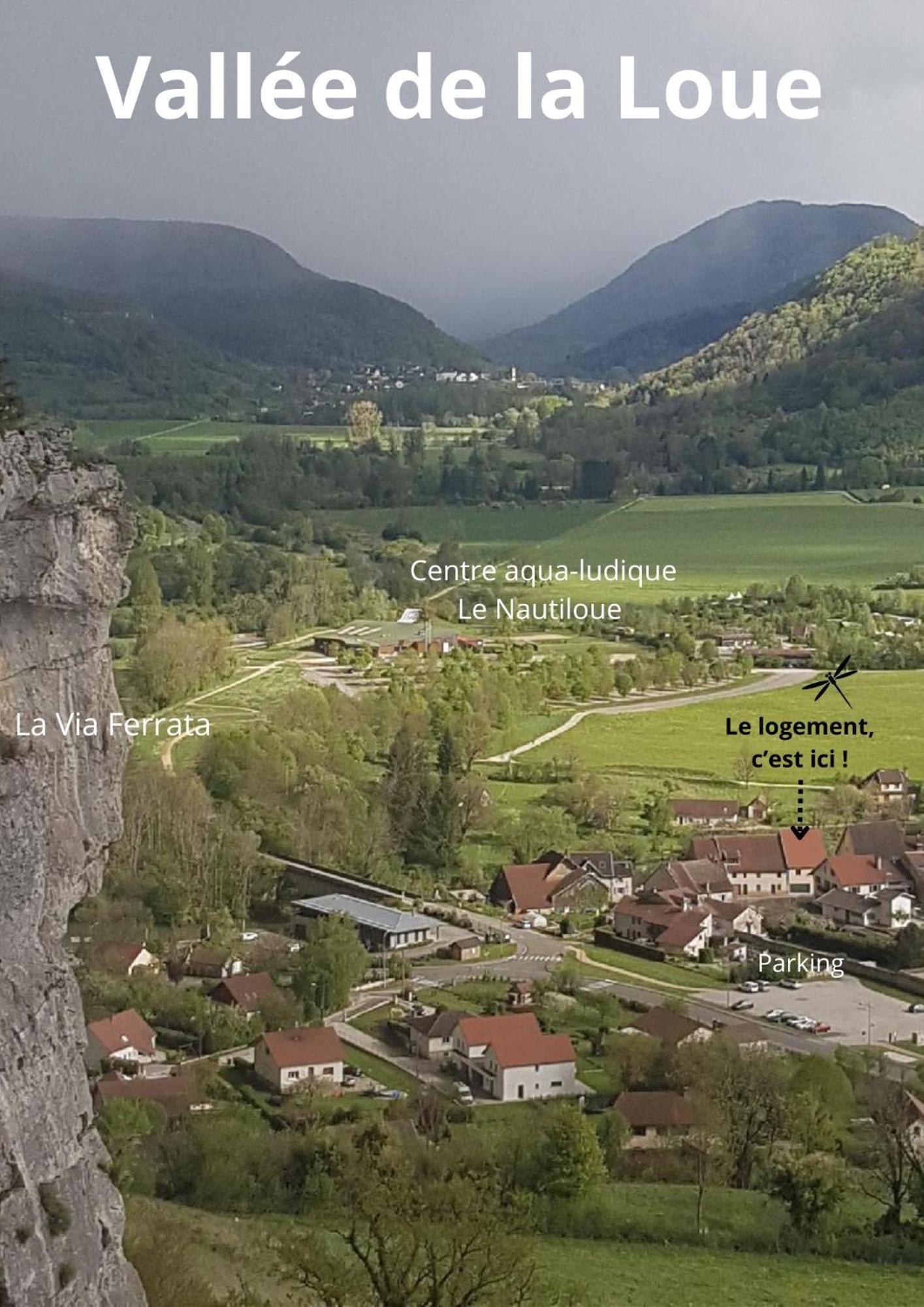 Superbe Logement "Loulaloue" ! Ornans Zewnętrze zdjęcie